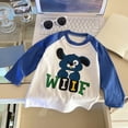 thumbnail image 2 of zuwimk Boys' Long Sleeve Graphic T-Shirt, Lightweight & Breathable, Outdoor Collection(5-6 Years,Blue), 2 of 5