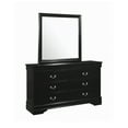 thumbnail image 3 of Louis Philippe 6-drawer Dresser Black, 3 of 3