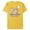 Yellow, variant on Disney 100 and Pixar’s Up Carl Ellie Adventure is Out There - Short Sleeve Blended T-Shirt for Adults - Customized-Yellow