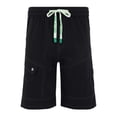 thumbnail image 4 of JAJAHO Men's Cargo Shorts Casual Summer Elastic Waist Drawstring Baggy Streetwear Wide Leg Knee Length Shorts Trendy Bottoms, 4 of 6