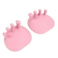 thumbnail image 2 of Toe Straightener, Large Friction Force Correct Toes Dot Grid Design Light Weight Compact Portable  For Outdoor For Indoor For Home Pink, 2 of 8