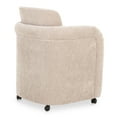 thumbnail image 3 of Moe's Home Collection MESTO Fabric Dining Chair Grey Color, 3 of 6