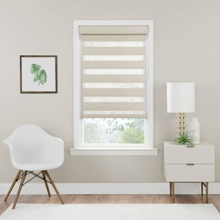 Black Roller Shade - Achim Cordless Celestial Room Darkening Double Layered Shade