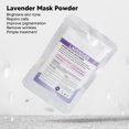 thumbnail image 4 of Mascarilla De Lavanda En Polvo, Limpieza Profunda Tratamiento De Espinillas Eliminación De Arrugas Mascarilla Para El Cuidado De La Piel En Polvo Mejora Las Células Reparadoras, 4 of 7