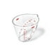 thumbnail image 1 of Jarra medidora OXO Good Grips Mini angulada de 60 ml, transparente y roja, 1 of 5