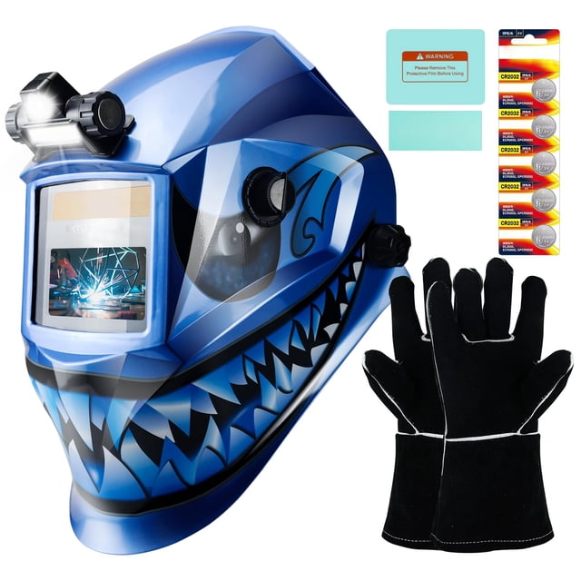 Casco de soldadura TRQWH KTS-JD03 con oscurecimiento automático True Color