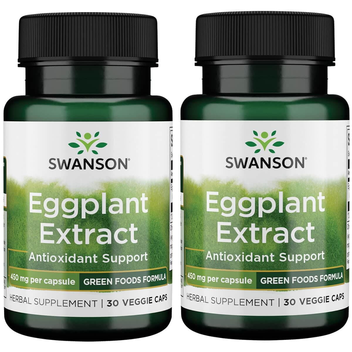 Swanson Eggplant Extract 450 mg 30 Veg Caps 2 Pack