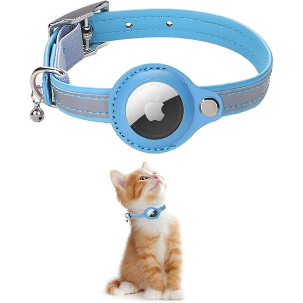 For Airtag Gps Cat Collar With Adjustable Bracket And Bell Apple Airtag Compatible Walmart en linea