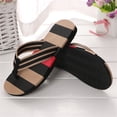 thumbnail image 6 of Domzle Men's Flip Flops - Funny Beach Sandals Comfortable Summer Beach Walking Thong Sandals Slip On Indoor Outdoor Quick-Dry Slides for Men Black, 6 of 10