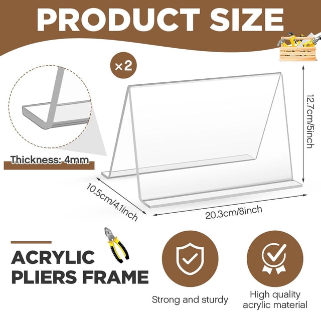 JJKBVCLO Clamp Bracket Organizer For Tool Storage Efficient And Practical