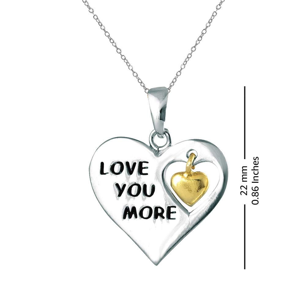 I love you more necklace walmart clearance