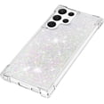 thumbnail image 6 of Slim Fit Phone Case for Samsung Galaxy S23 Ultra, Glitter Liquid Quicksand Effect Silicone Soft TPU Case with Camera Lens and Screen Protection for Galaxy S23 Ultra,LSWT Colorful, 6 of 14