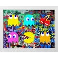 thumbnail image 2 of Stephen Chambers 24x19 White Modern Wood Framed Wall Art Titled - Pacman, 2 of 6