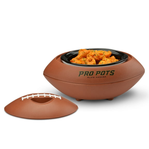 PRO POTS Football 1.5-Quart Slow Cooker