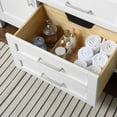 thumbnail image 2 of Ove Decors Tahoe II 60 W x 21" D Freestanding Bathroom Vanity with Single Sink, Pure White, 2 of 16
