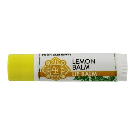 Four Elements Herbals - Lip Balm Lemon - 0.15 oz. (Best Way To Take Lemon Balm)