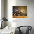 thumbnail image 4 of Acheng Giza Pyramid Ancient Egypt Poster Art Canvas Painting HD Painting Printing Artwork for Bedroom Wall Home Decoration  20x16in, 4 of 6