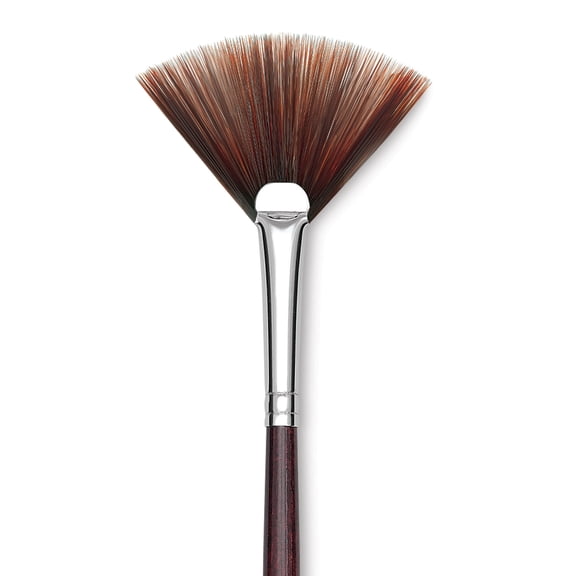 Utrecht Tuscan Synthetic Fan - Size 3, Long Handle