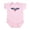 Petal Pink, variant on CafePress - Eagle And American Flag Infant Bodysuit - Baby Light Bodysuit, Size Newborn - 24 Months