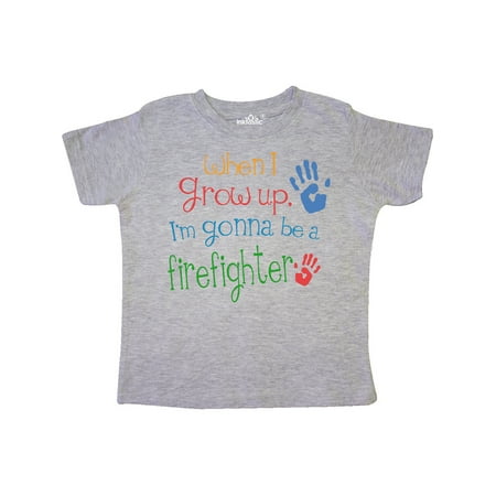 

Inktastic Fireman Future Firefighter Gift Toddler Boy or Toddler Girl T-Shirt