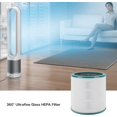 thumbnail image 3 of HEPA Air Purifier Filter for Dyson TP00, 02, 03, AM11, BP01 White, 3 of 4