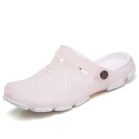 

Lopsie Womens Garden Waterproof Rubber Clogs Slip on Water Shoes Quick Drying Summer Sandals