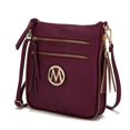 thumbnail image 1 of MKF Collection MKF-0229PL Angelina Crossbody Bag, Purple, 1 of 1