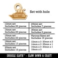 thumbnail image 2 of Vacation Cruise Ship Boat Wood Mini Charms Shapes DIY Craft Jewelry - With Hole - 30mm (6pcs), 2 of 7