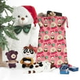thumbnail image 5 of Christmas Sack – 28" X 20" Canvas Gift Bag with Drawstring, Full Print Polyester Santa Sack, Durable Reusable Xmas Gift Bag for Holiday, Party & Storage, 5 of 5