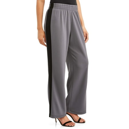 - Women's Crepe Side Stripe Pants