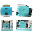 thumbnail image 3 of Electrodomésticos de Juguete Cocinita Cafetera con Cápsulas y Tostadora con panes, Color Azul, 3 of 7