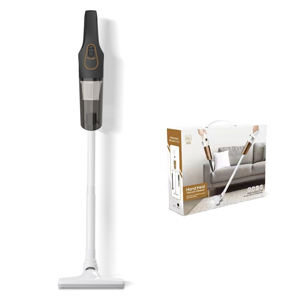 Lightweight Quiet Cordless Vacuum Cleaner, Powerful Suction Stick