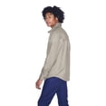 thumbnail image 2 of American Apparel Men's Twill Tab Collar Long Sleeve Shirt, Vintage Khaki, Medium, 2 of 5