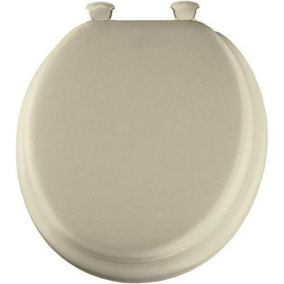 Bemis 274522 Round Soft Toilet Seat, Bone