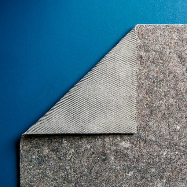 Unique Loom Rubber/Felt Rug Pads, 5' x 8', Gray