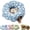 Blue sky and white clouds, variant on ARVOV Tunnel Bed for Dachshund Dog, 2026 New 3 in 1 Foldable Dog Tunnel Bed for Dachshund Small Dogs Cats, Plush Sherpa Burrow Bed, Multi Shape Play Tunnel, Cozy Pet Sleeping Nest, With Pom Pom Toy