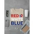 thumbnail image 3 of Red White Blue 4Th T-Shirt Men -Image by Shutterstock, Male Medium, 3 of 4