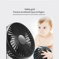 thumbnail image 6 of QIFEI USB Suction Cup Single Head Car Dashboard Cooling Fan Adjustable, 6 of 9
