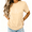 apricot-1, variant on KVHYVH Women's Sketch Flame St Christian Inspirational Quote Graphic Cropped Short Sleeve T‑shirt Relaxed Fit