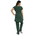 thumbnail image 5 of Bimba 2pc Pajama Set For Women 100% Cotton Nightwear Set Plain Sleepwear, 5 of 7