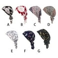 thumbnail image 4 of kurtrusly Chimio Chapeau Impression Foulard Femmes Coton Musulman Turban Stretch Perte de Cheveux Liée Baotou Couvre-Chefs, 4 of 8
