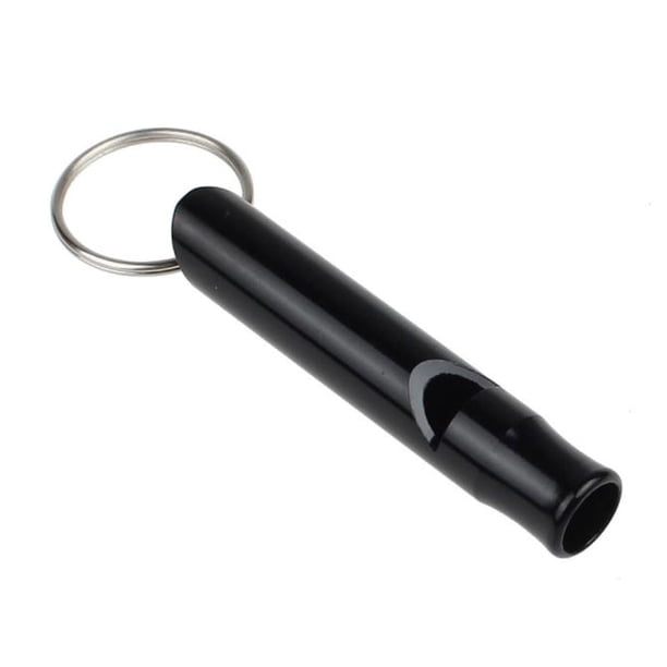 Llavero con silbato de supervivencia de aluminio (10 unidades): 6 cm, ligero, accesorio de emergencia para acampada, senderismo y actividades al aire libre