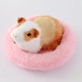 thumbnail image 4 of Zhaomeidaxi 2Pcs Hamster Bed, Guinea Pig Bed, Hedgehog Bed, Round Velvet Warm Sleep Mat Pad for Small Animals, Tortoise, Squirrel, Lizard, Mice, Rats, and Other Small Animals, 4 of 5