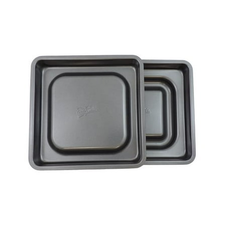 Mrs. Fields Fill N Flip Square Cake Pan Set, 9