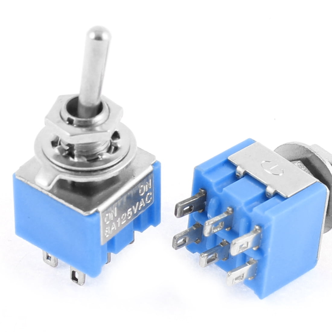 Interrupteur à Bascule 3PDT 9 Broches 10A/380VAC 15A/250VAC - Marque Uxcell - Neuf