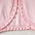 thumbnail image 6 of XYAIYT Knitted Cardigan for Girls Button Open Front Cropped Coat Thin Breathable Jacket for Kids 2-11 Years, 6 of 6