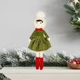 thumbnail image 6 of Taicans Adorable 7.5in Plush Christmas Tree Doll Ornament,Green Dress & Red Boots,Soft & Cuddly,Holiday Decor,Xmas Tree Hanging Decorations,2025 Christmas Decorations, 6 of 6