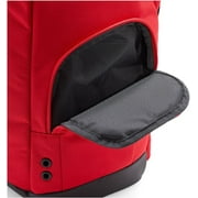 Nike Unisex Polyester Hoops Elite Backpack, Royal Red and Black