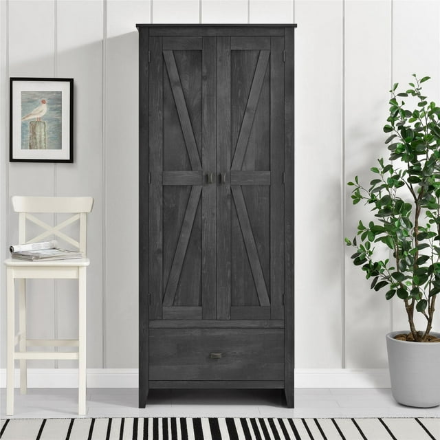 Cabinet de rangement Farmington de 30 po (76,2 cm) de large, rustique