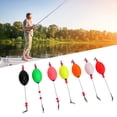 thumbnail image 4 of Fishing Float Bobbers, Bright Colors Finely Crafted Fishing Bobber Light Weight  For Seawater, 4 of 8